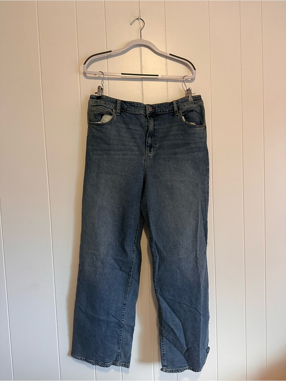 Classic Blue Women's Straight-Leg Jeans